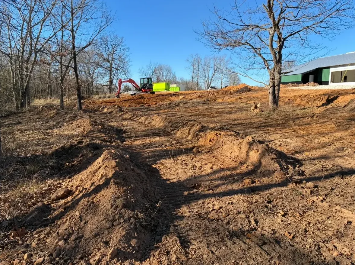 Residential Excavation Site by Wilson Utility & Excavation