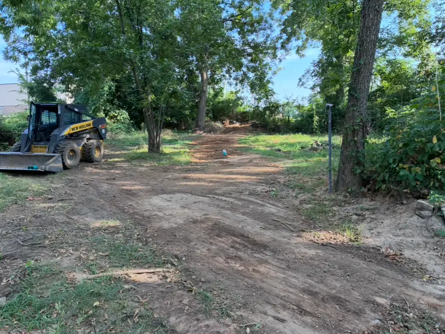 Site Clearing job by Wilson Utility & Excavation