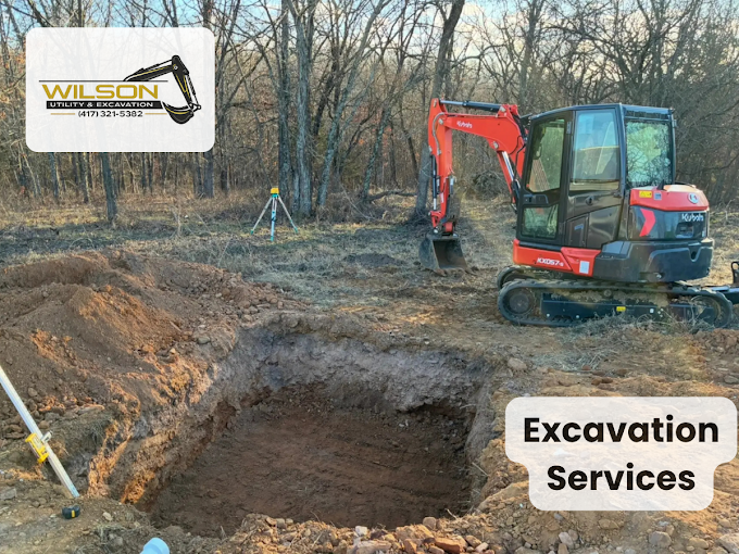 Excavation Services by Wilson Utility & Excavation